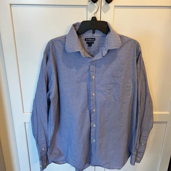 croft and barrow fitted dress shirts Big & Tall Croft & Barrow Classic-Fit Easy-Care Button-Down Collar Dress Shirt